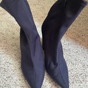 Jeffrey Campbell Sleek Navy blue and black Ankle Booties